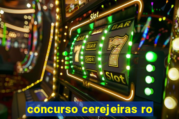 concurso cerejeiras ro